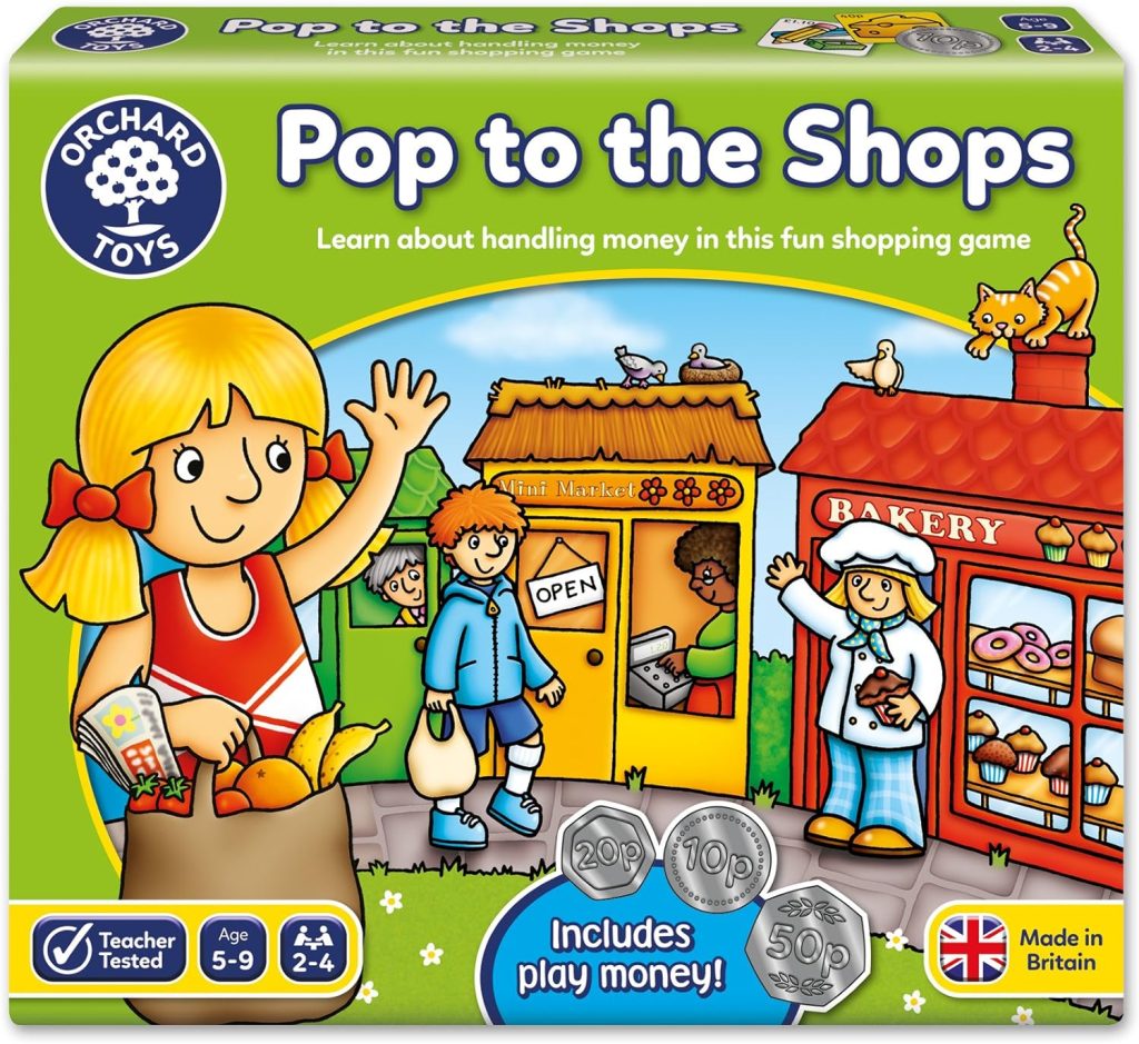 pop to the shops board game