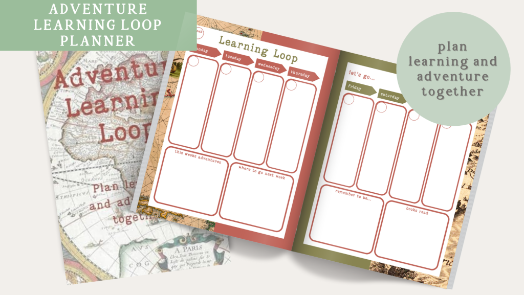 Adventure Learning Loop Planner available on Amazon